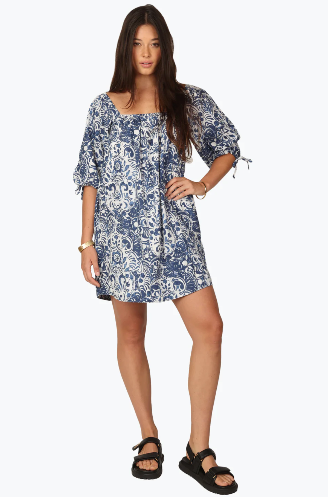 Emma Puff Sleeve Dress