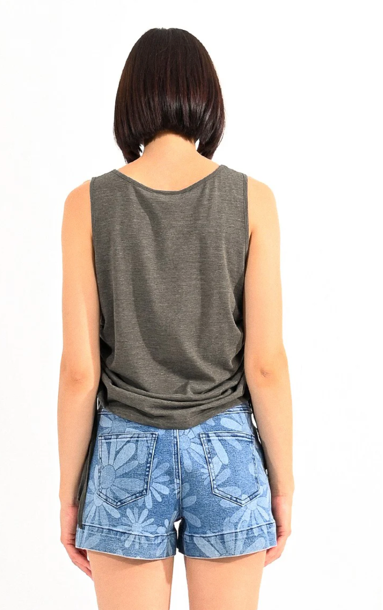 Tank Top w/ Drawstring