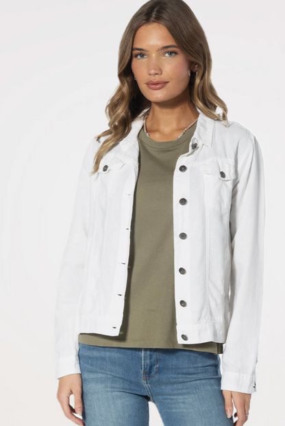 Cotton Linen Jean Jacket