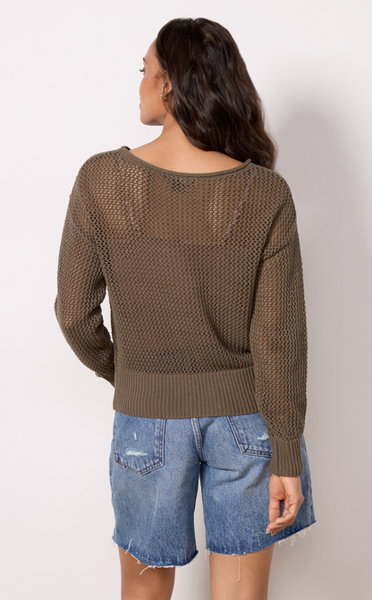 Open Knit Sweater