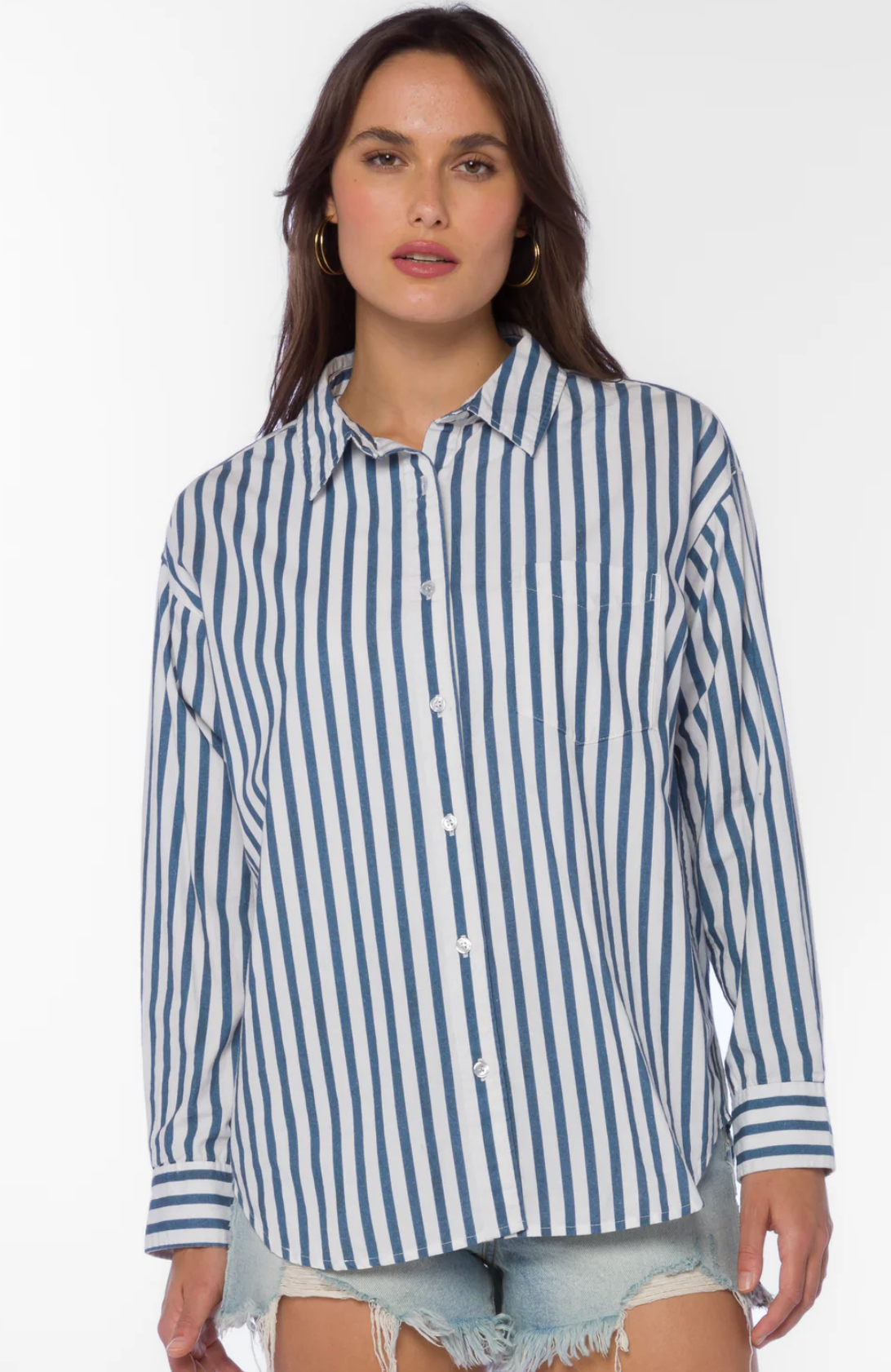 Ricky Navy Stripe