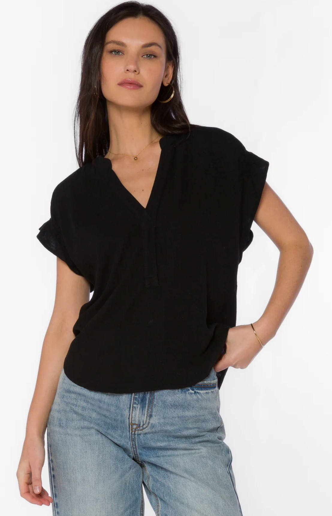 Avery Linen Top