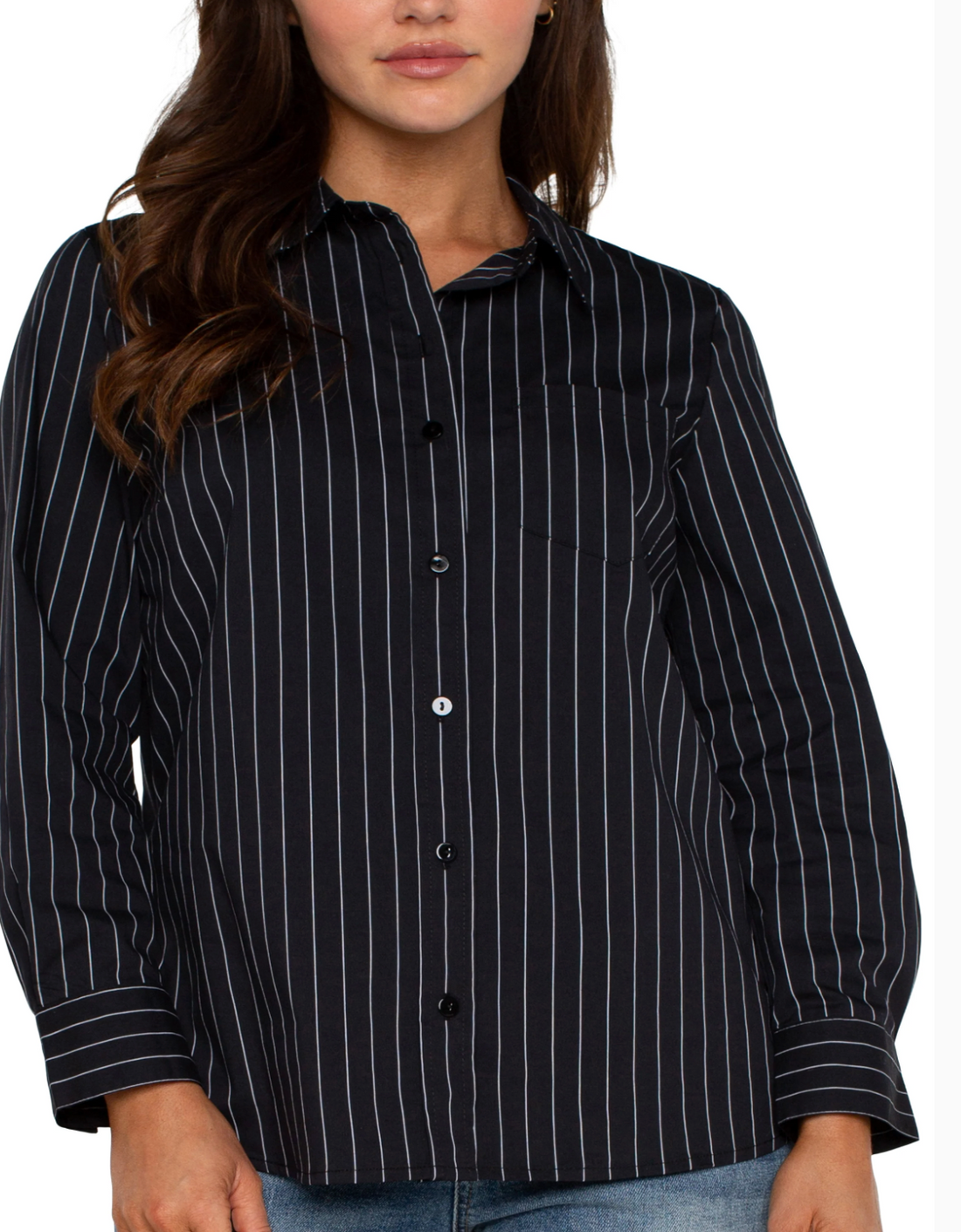 Classic Button Front Shirt