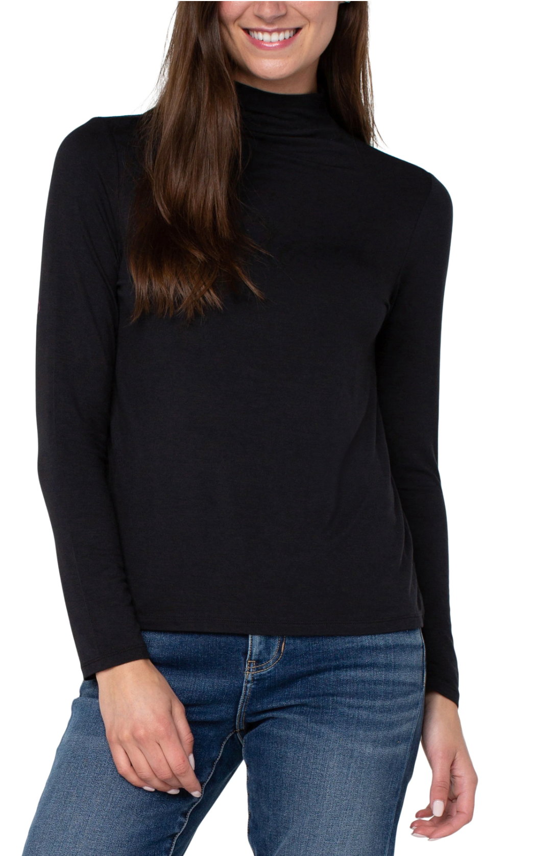 Long Sleeve Mock Top