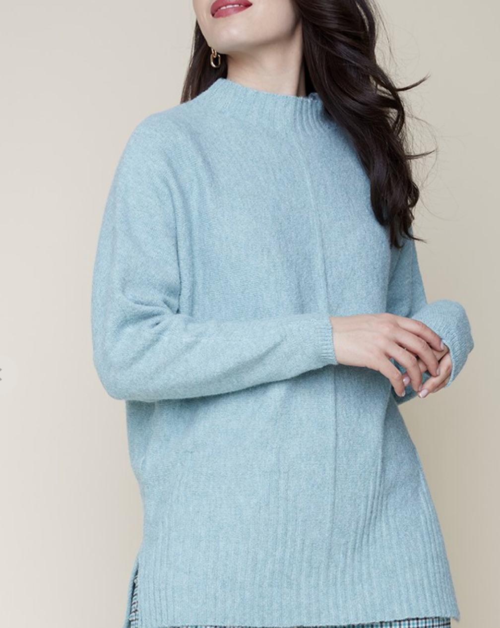 Mock Neck Sweater