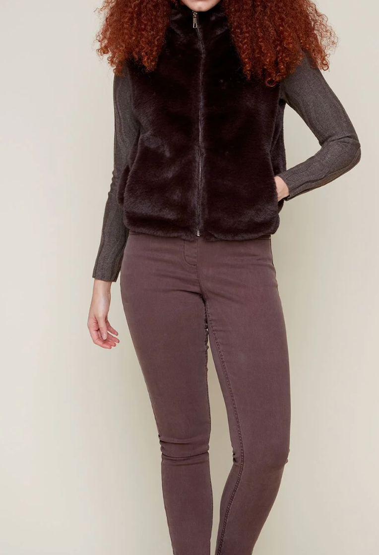 Faux Fur Vest