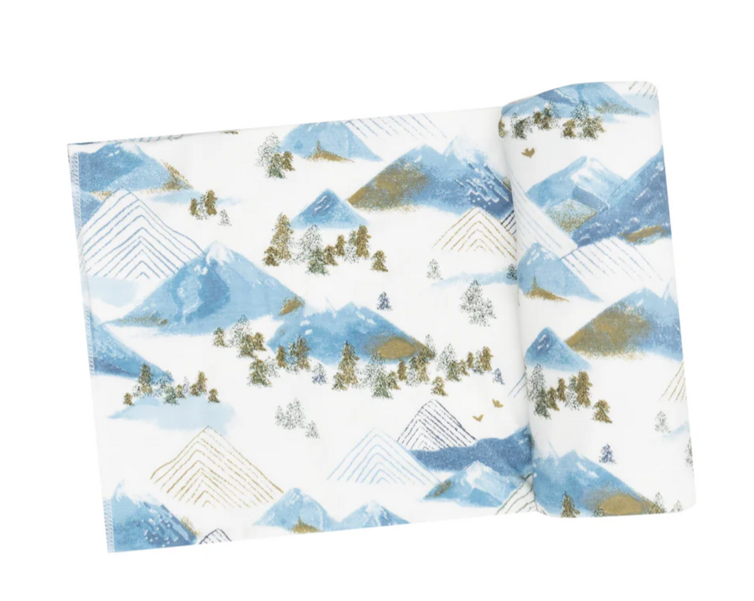 Mountain Swaddle Blanket