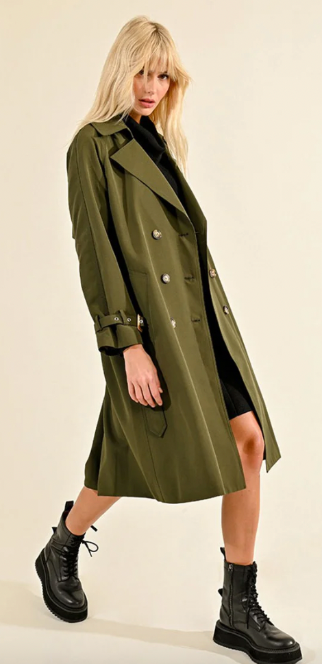 Long Trench Coat