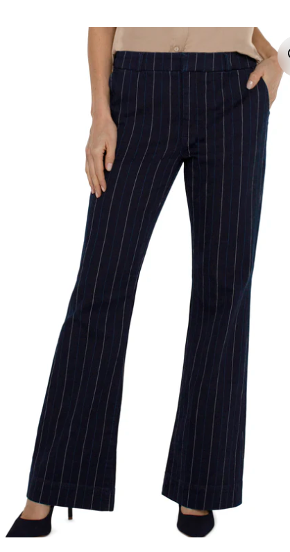 Trouser Flare Pinstripe