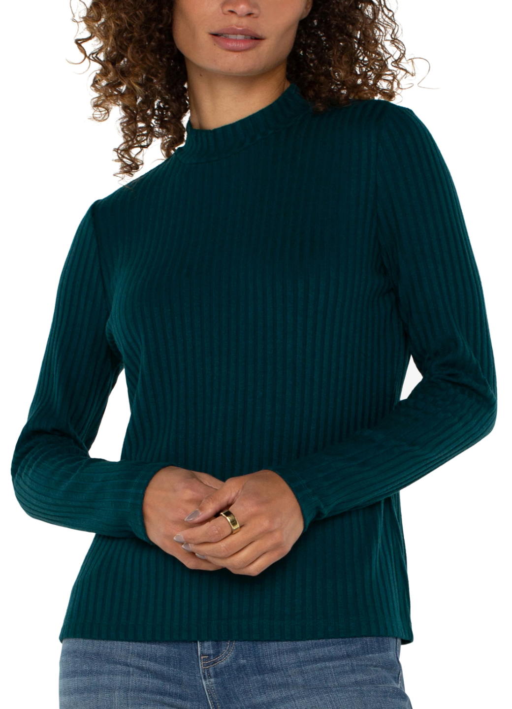 Mock Neck Long Sleeve