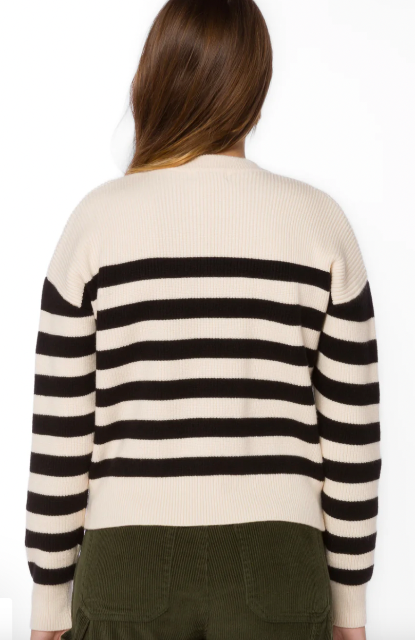 Darrell L/S Stripe Crew