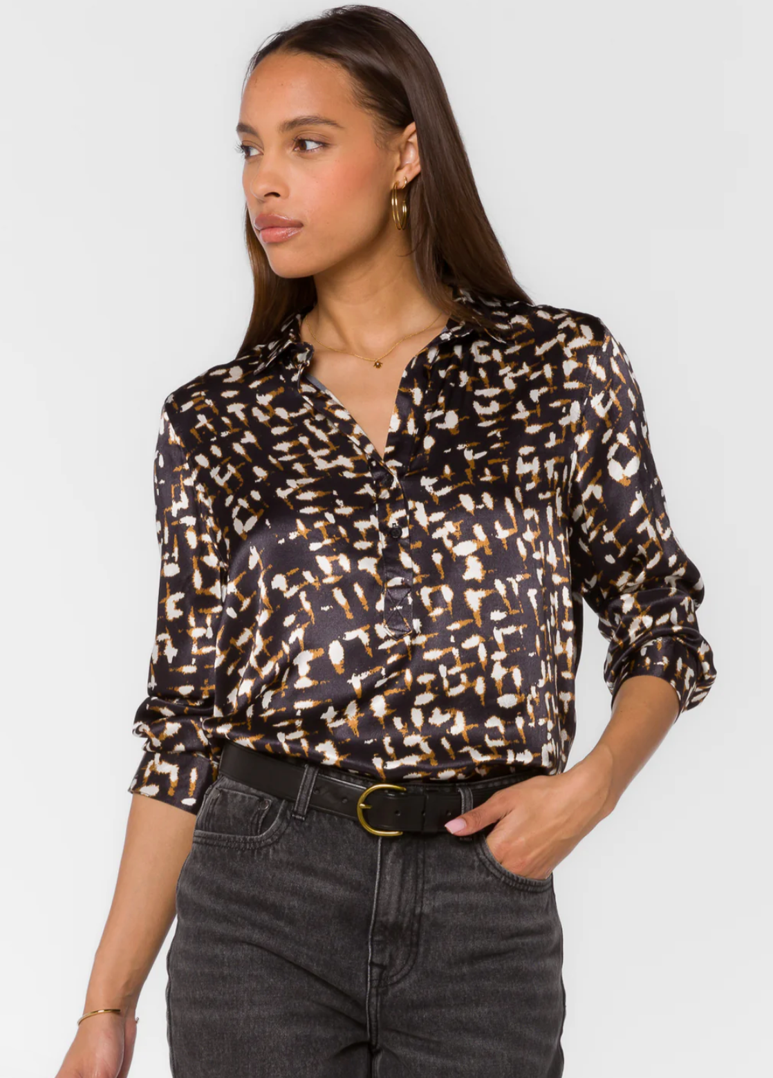 Abstract Geo Blouse