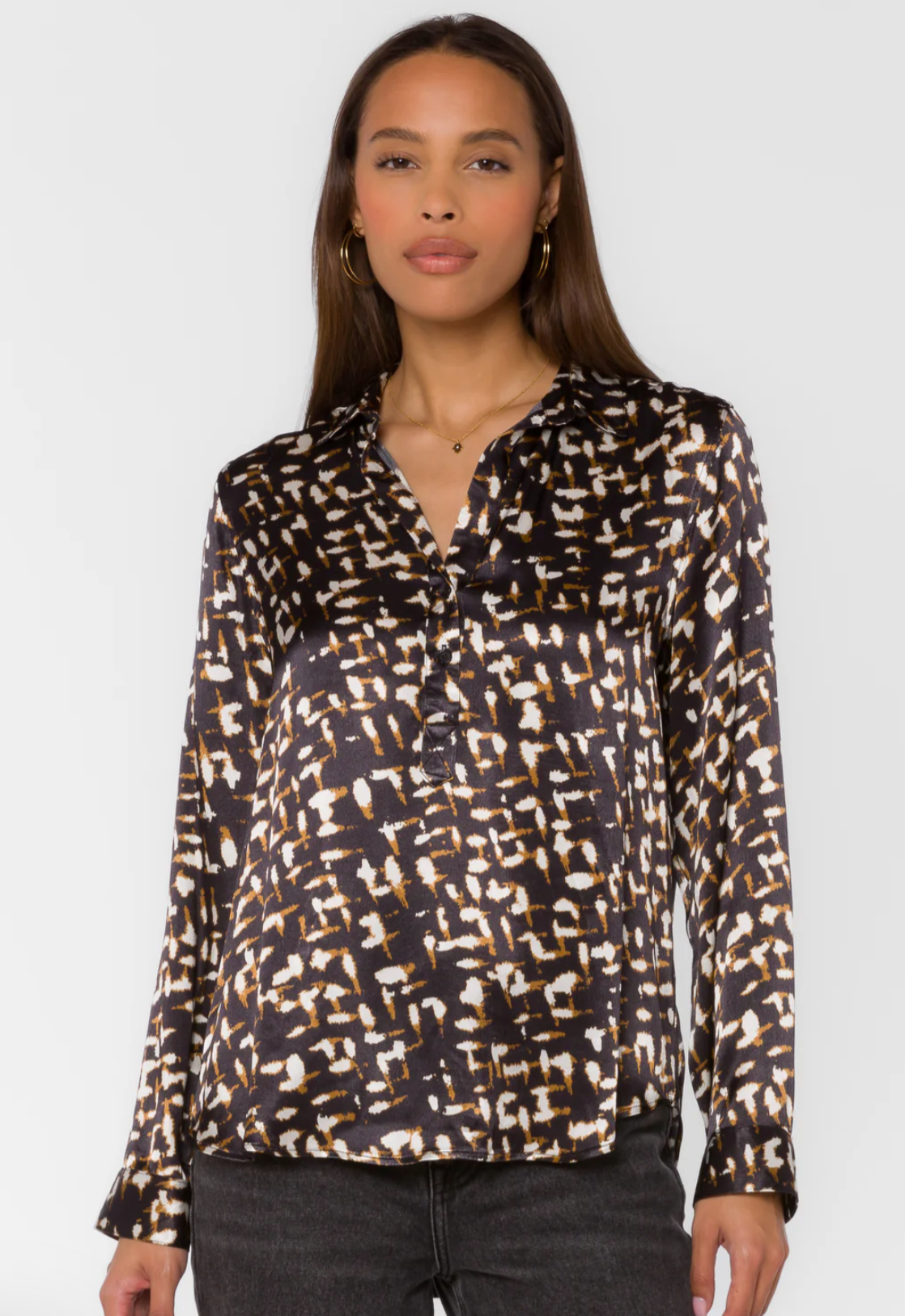 Abstract Geo Blouse