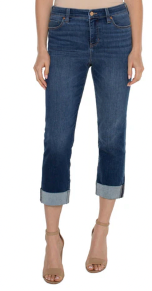 Charlie Crop Wide Rolled Cuff