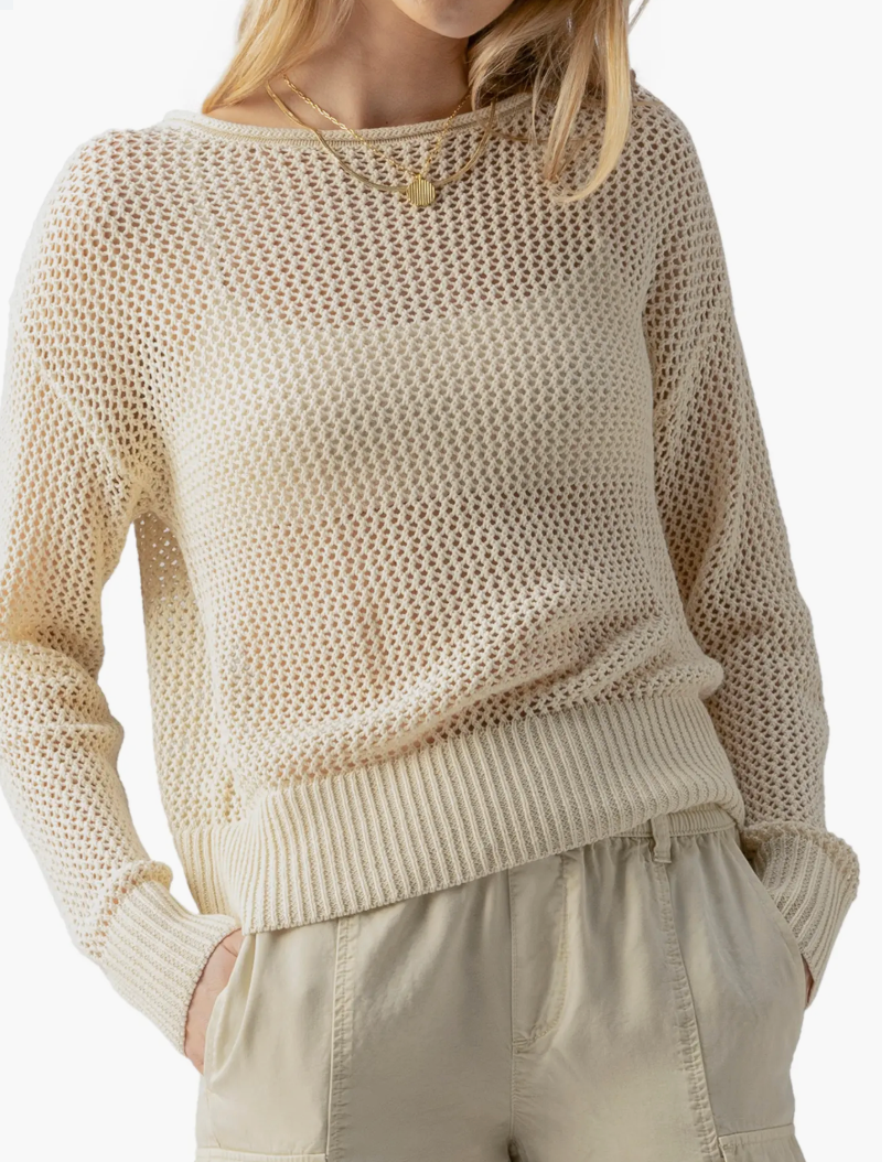 Open Knit Sweater