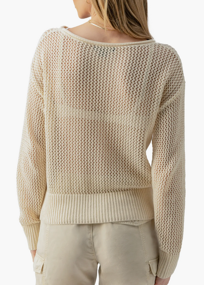 Open Knit Sweater