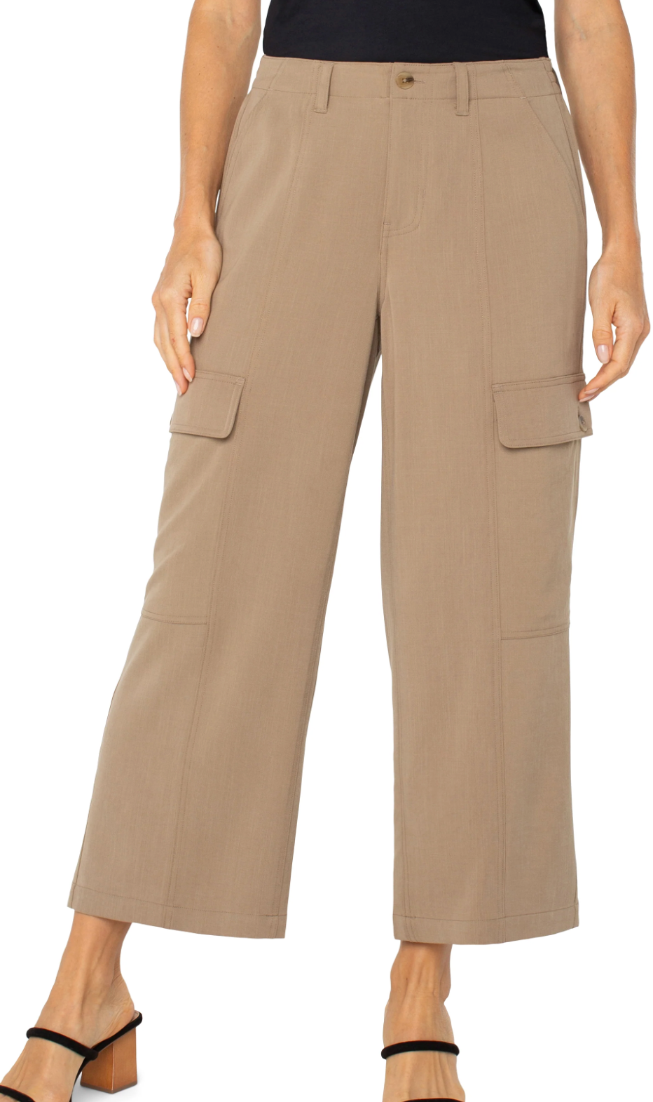 Hi-Rise Cargo Crop Straight