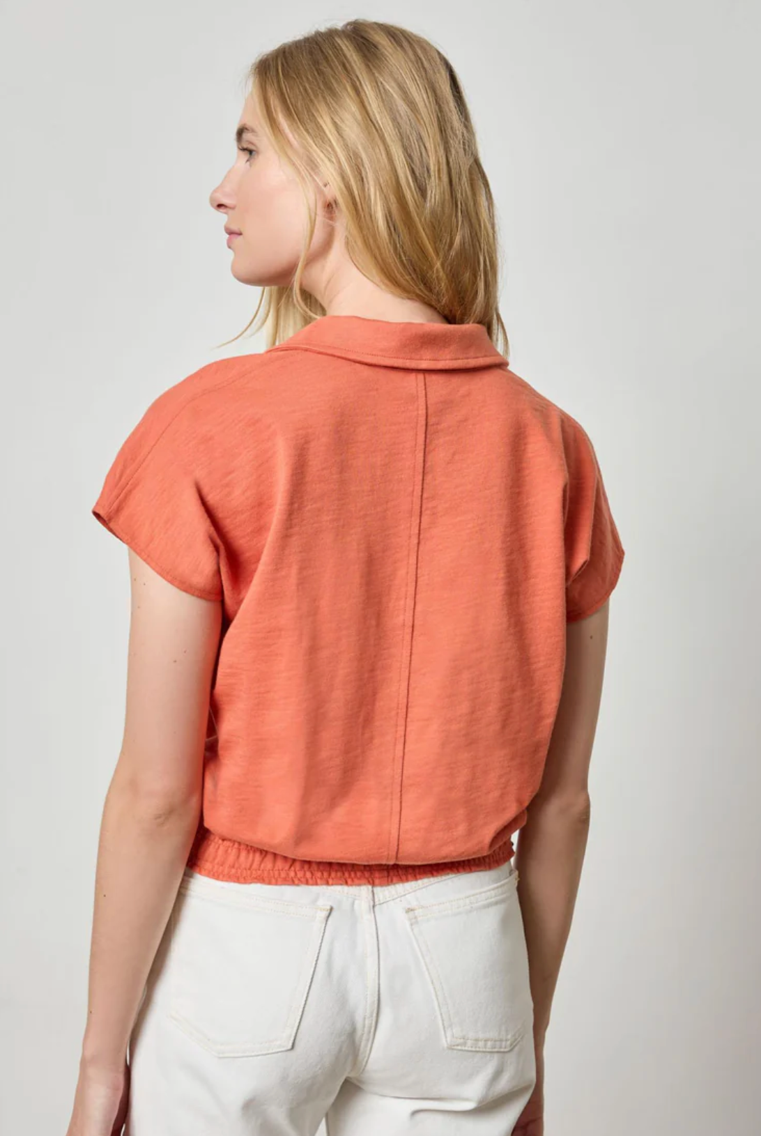 Elastic Hem Polo