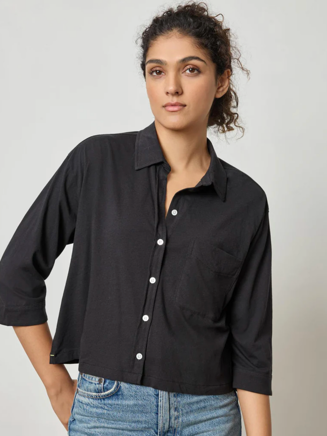 Easy Button Down Tee