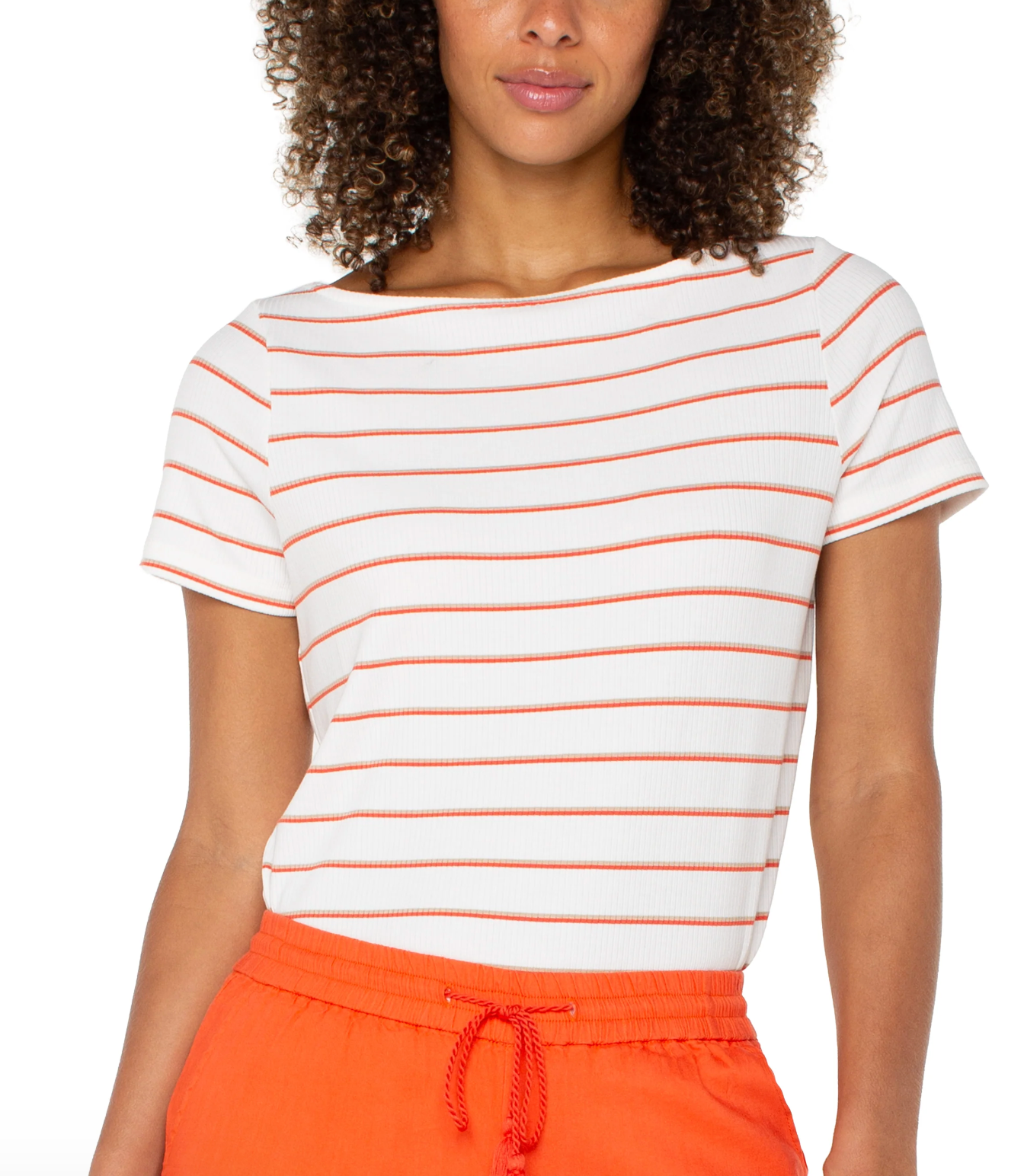 Short Sleeve Boatneck