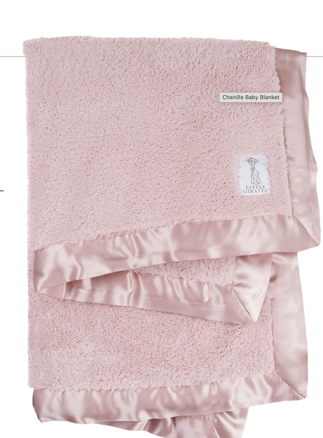 Chenille Baby Blanket