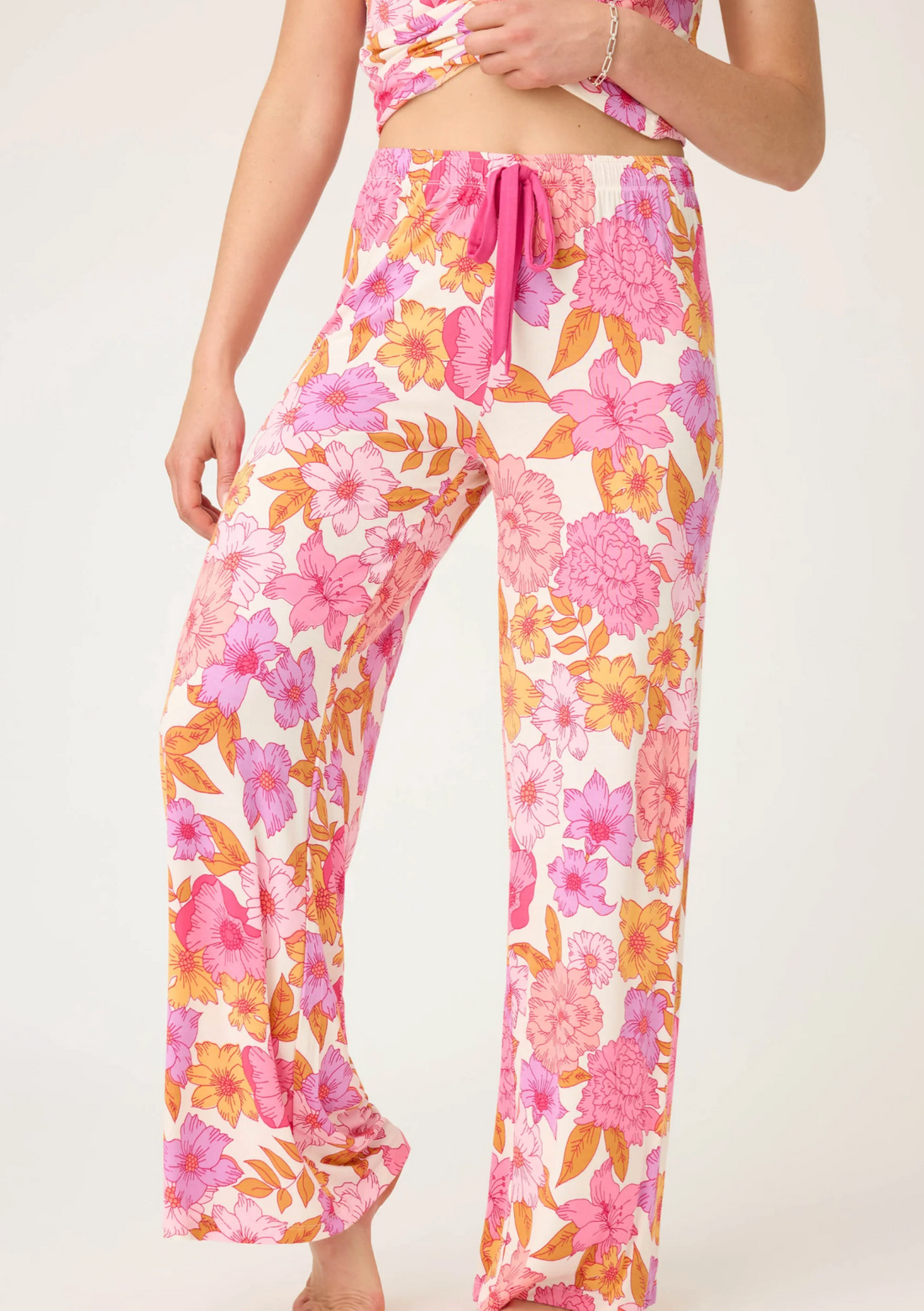 Floral Print Pant