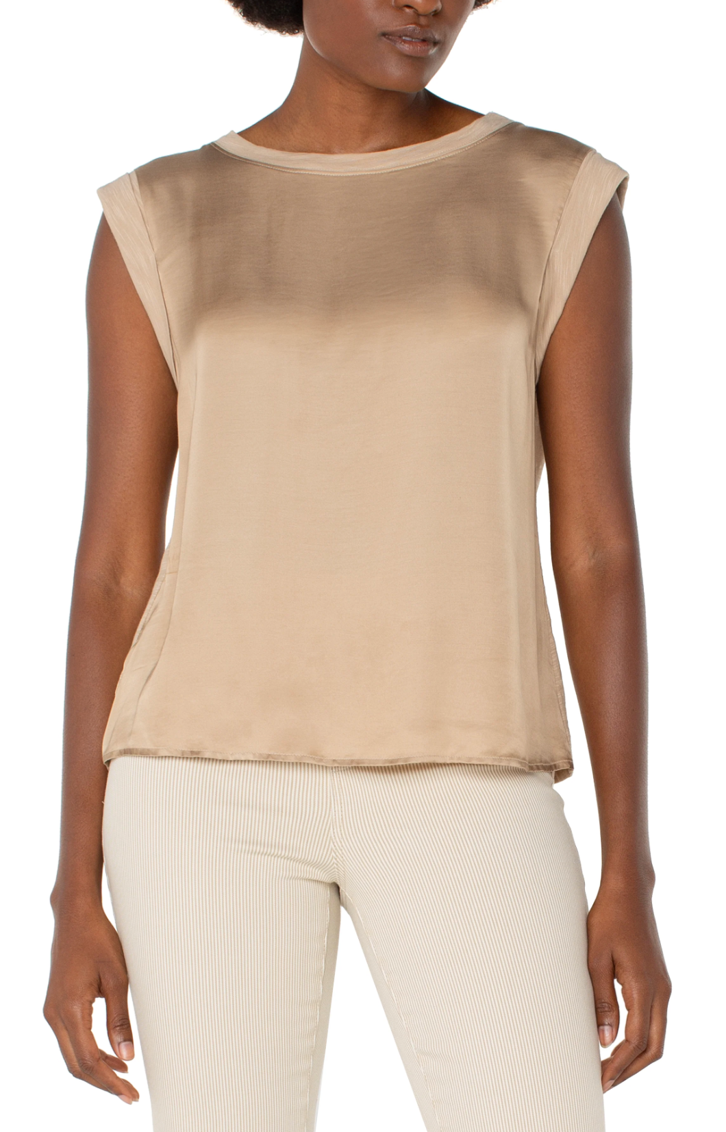 Woven Knit Top