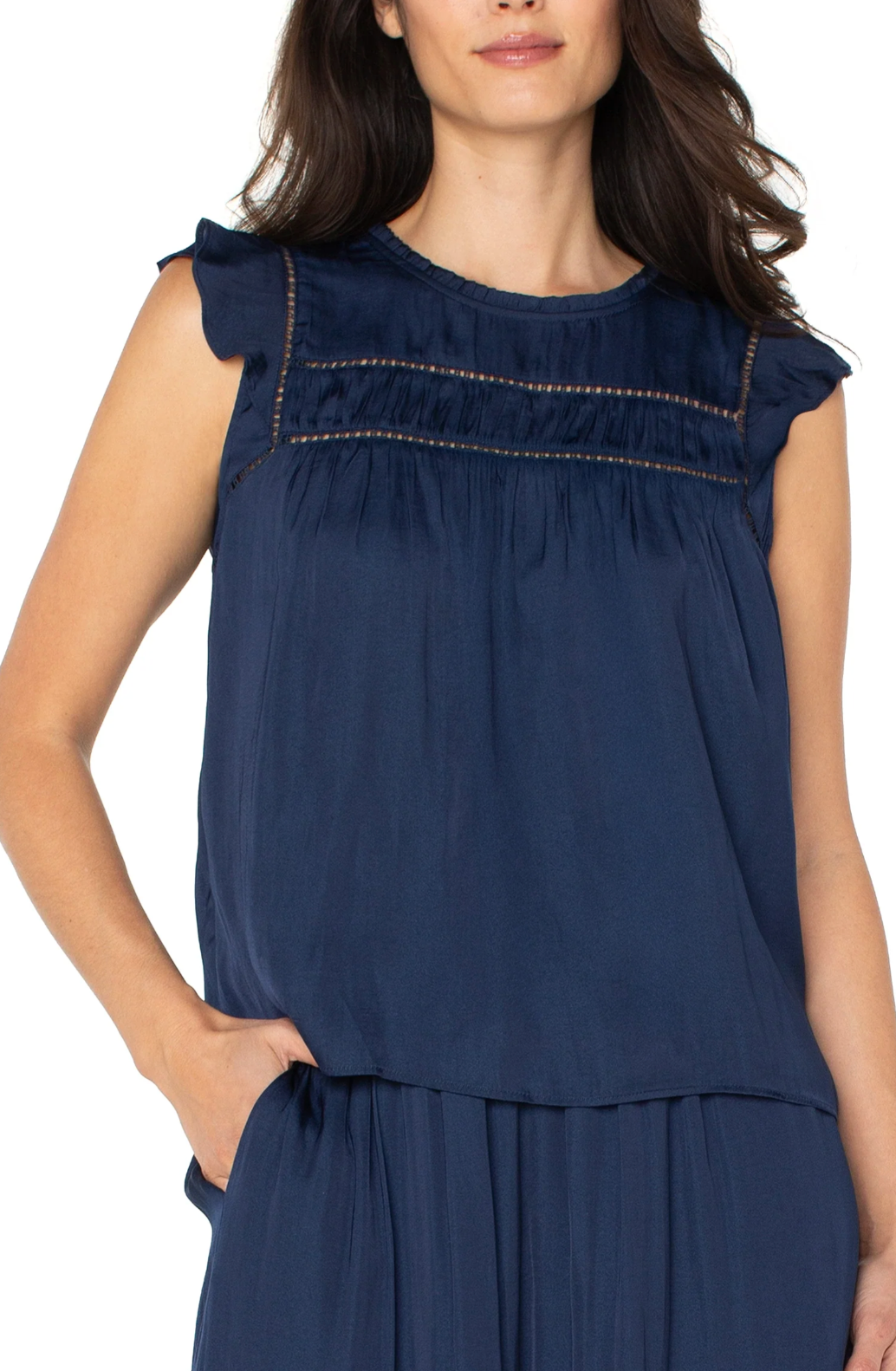 Flutter Sleeve Top