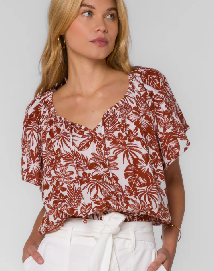 Kirra Cap Slv Blouse