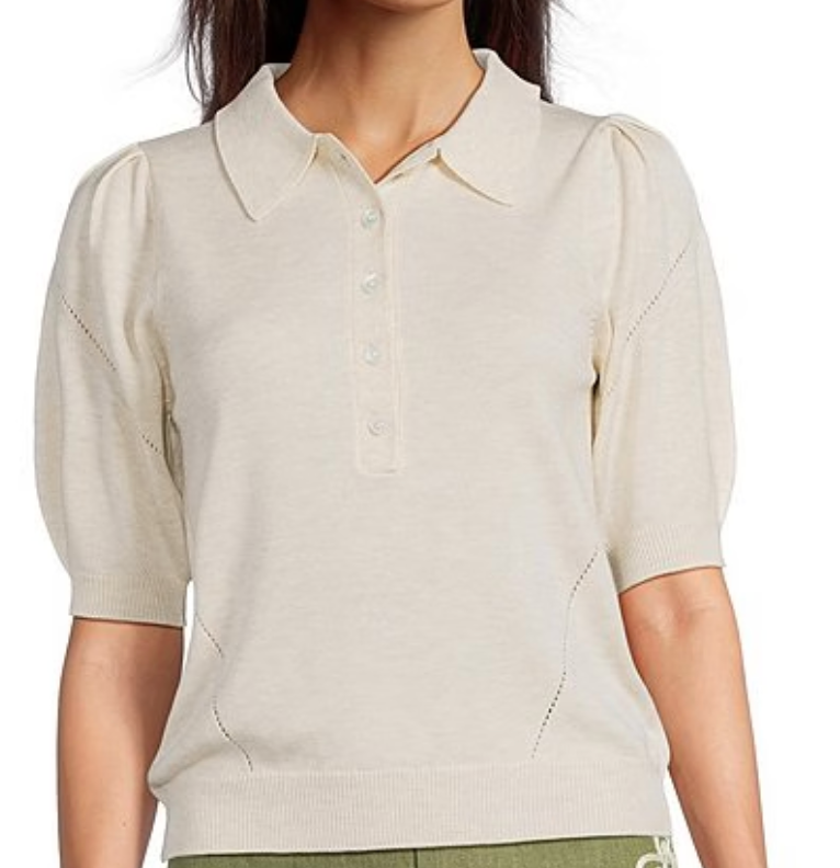 Short Slv Knit Polo