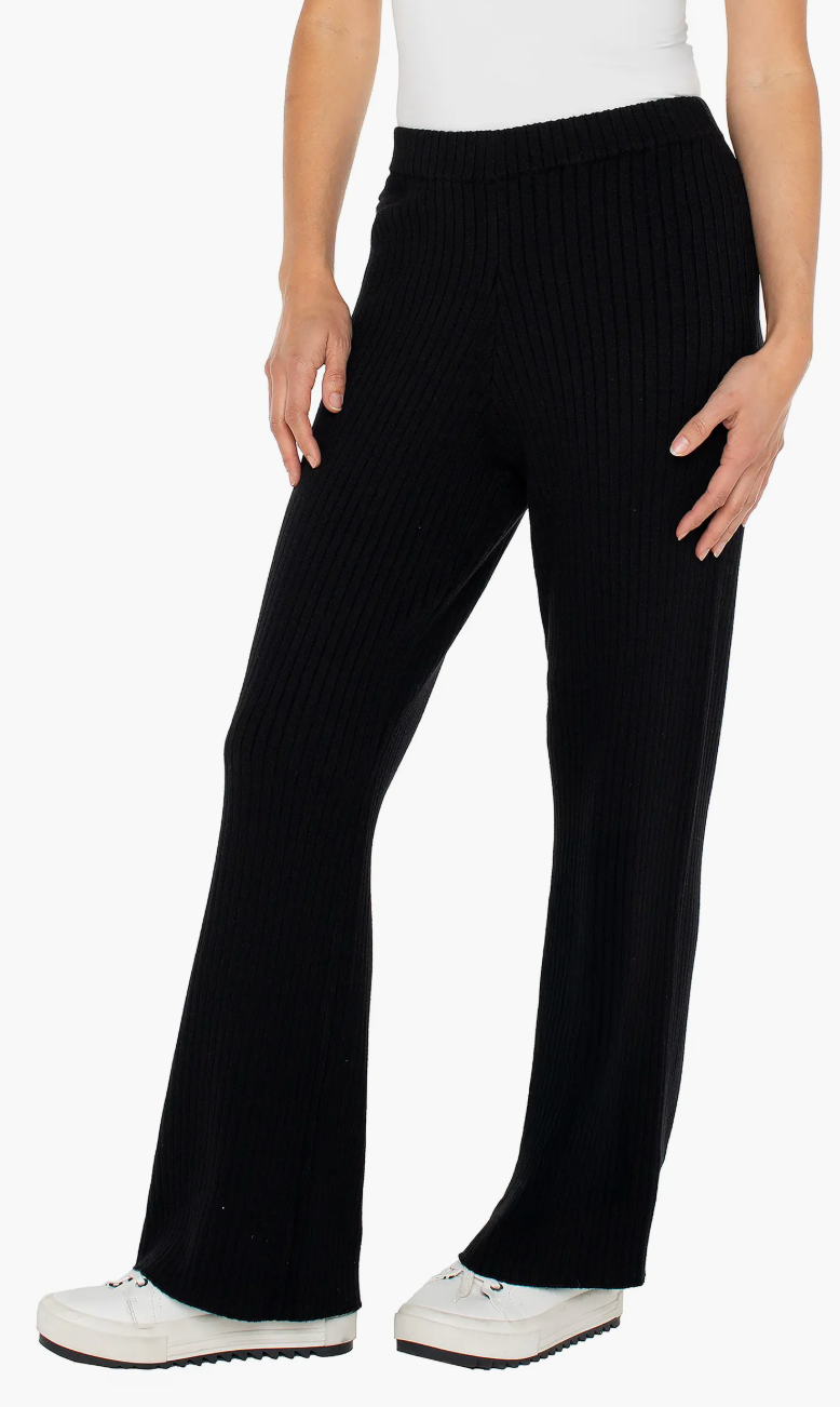 Pull on Wide Leg Sweater Pant