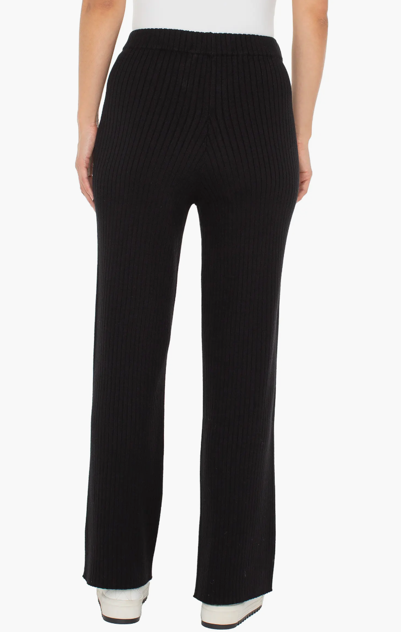 Pull on Wide Leg Sweater Pant