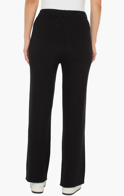 Pull on Wide Leg Sweater Pant