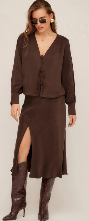 Kayla Bow Detail Blouse