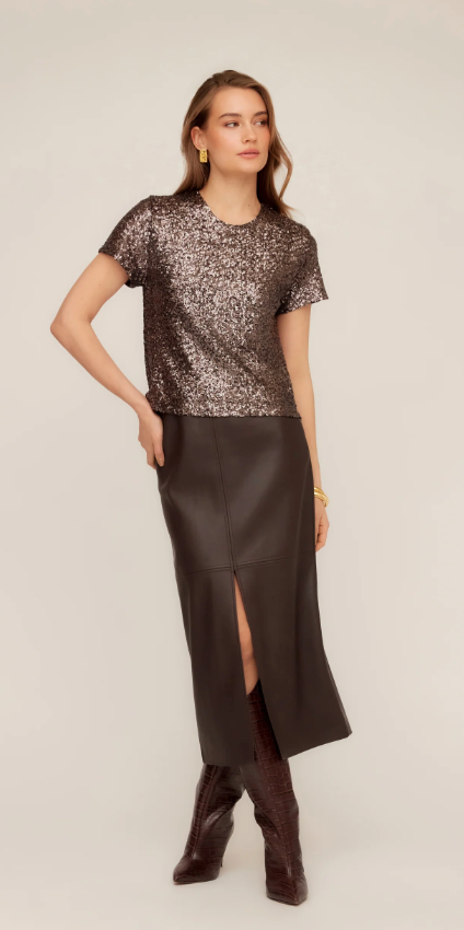 Stacey Sequin Top