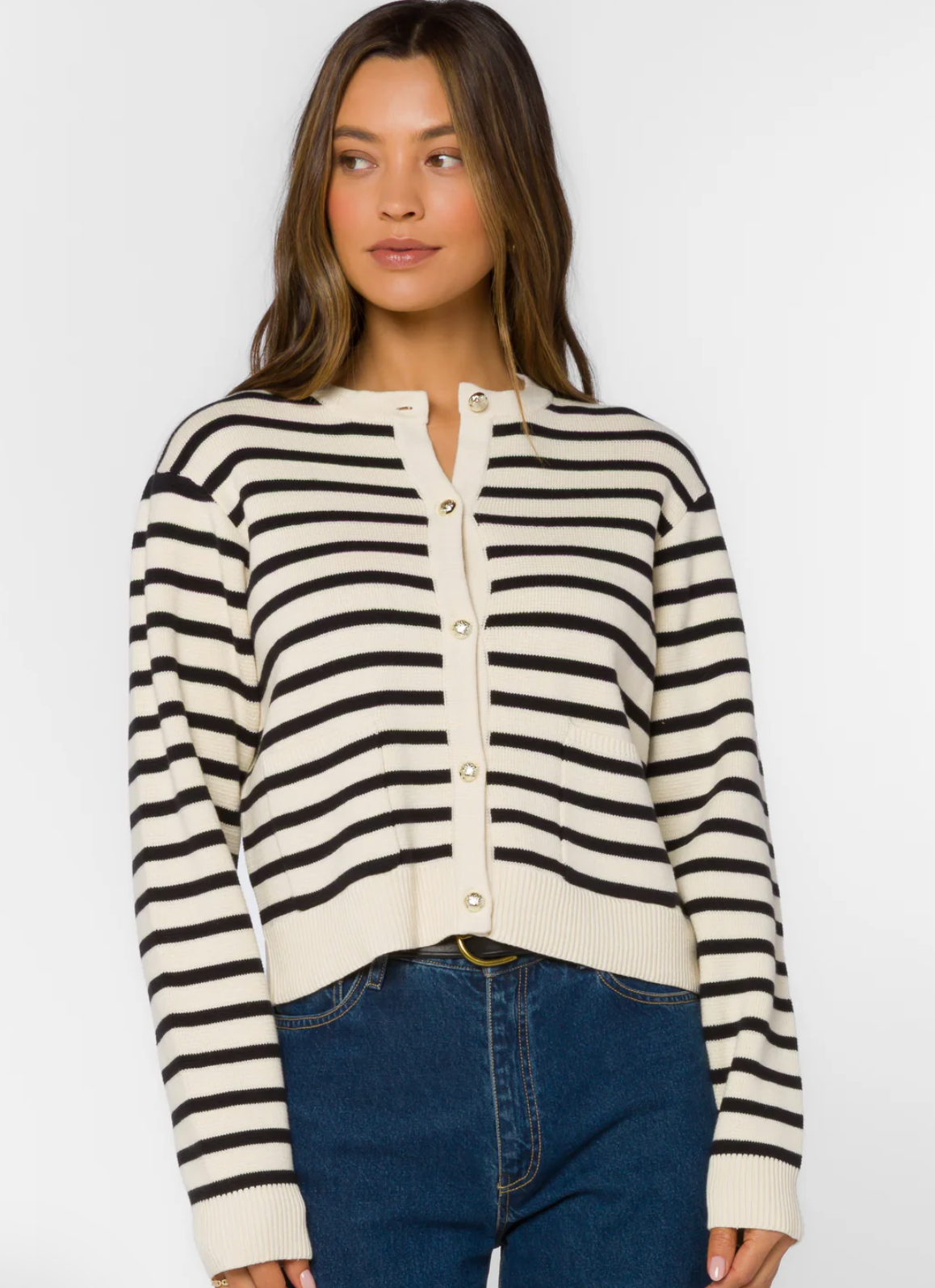 Melinda Stripe Cardigan