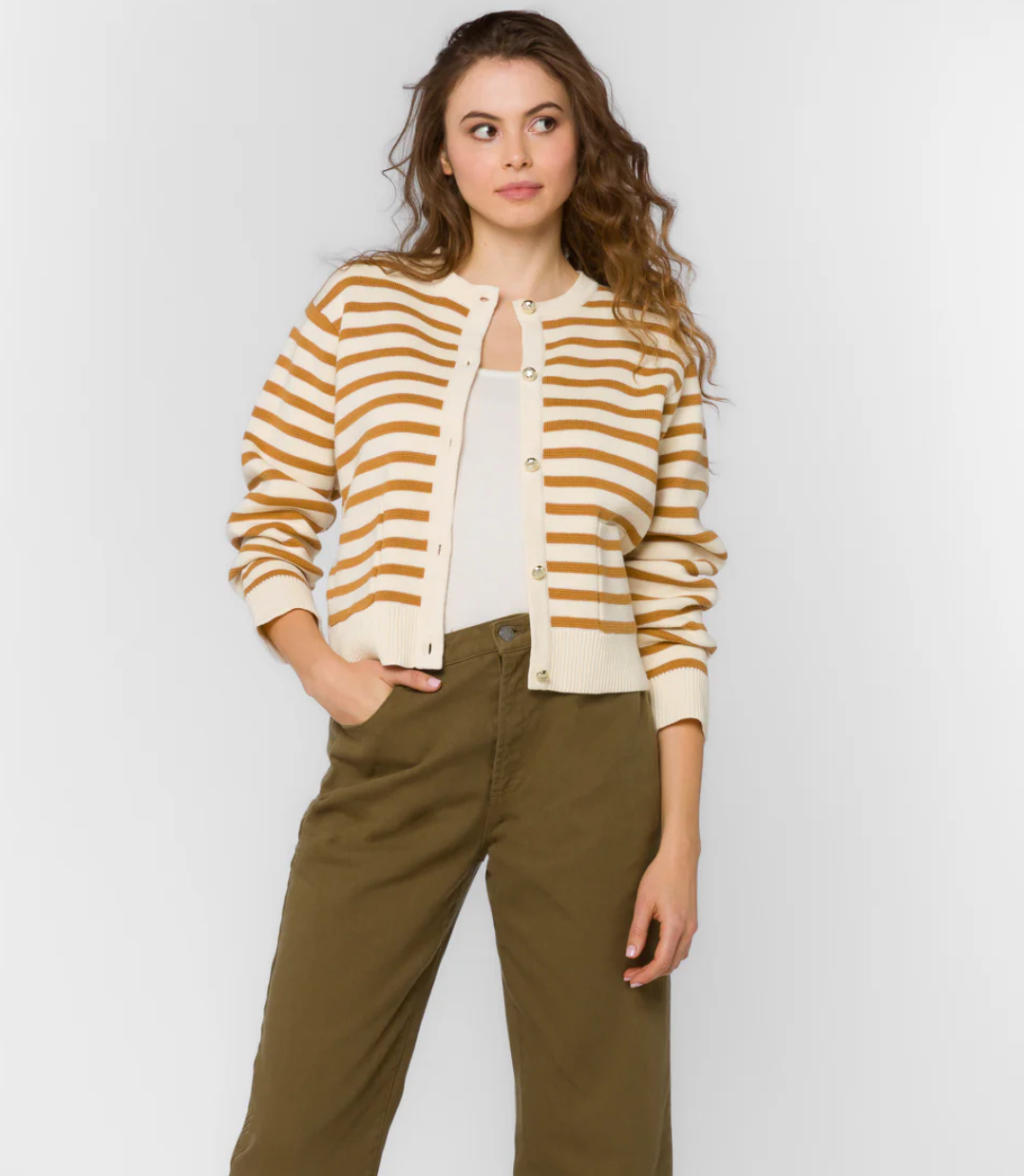 Melinda Stripe Cardigan