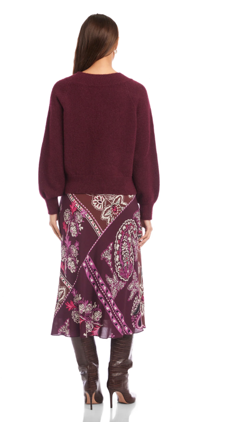 Heather V-Neck Sweater