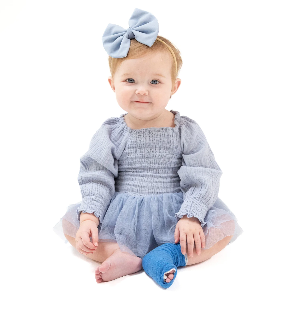 L/S Smocked Bubble w/Tutu