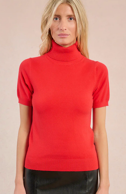 Short Sleeve Turtleneck