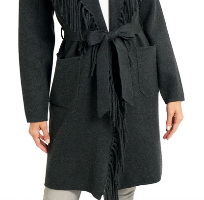 Caroline Fringe Coat