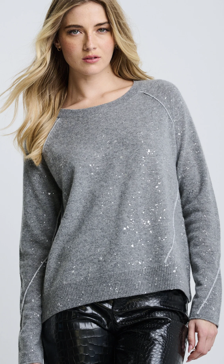 Diamond Dust Cashmere Sweater