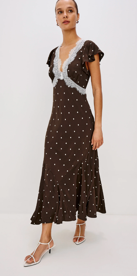 Mattia Polka Dots Dress