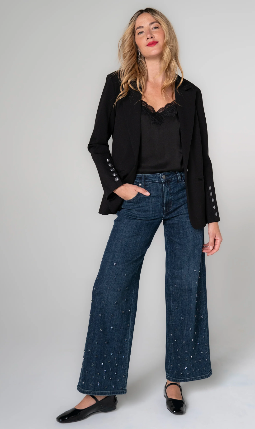 Luxe Stride Wide Leg