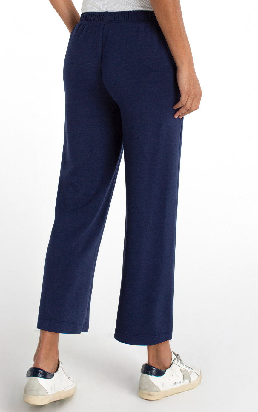 Pull on Wide Leg Crop