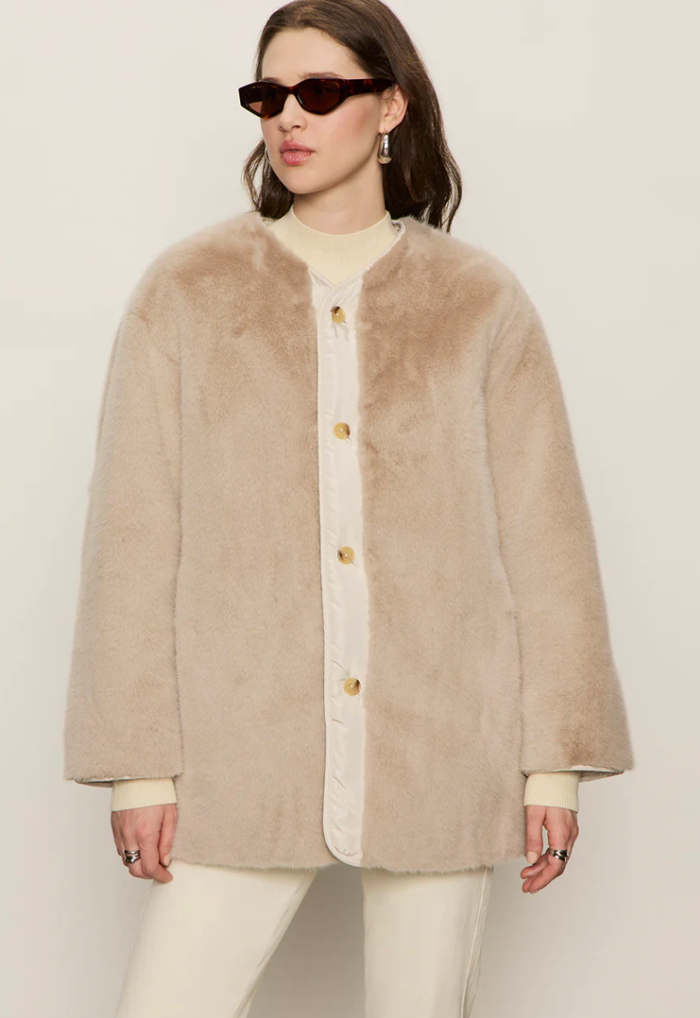 Reversible Fur Liner Jacket