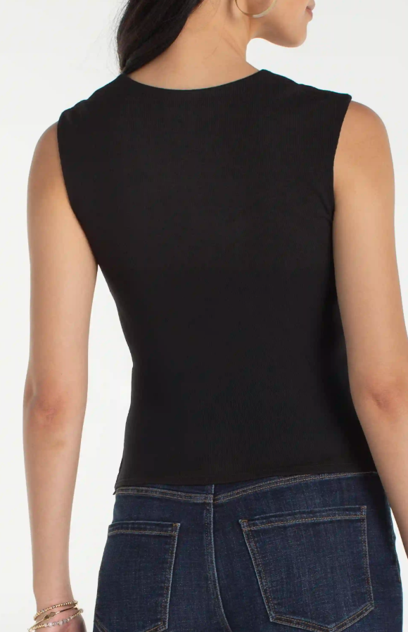 Sleeveless Built in Bra Top