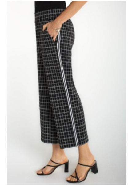 Mabel Pullon Plaid w/Side Stripe