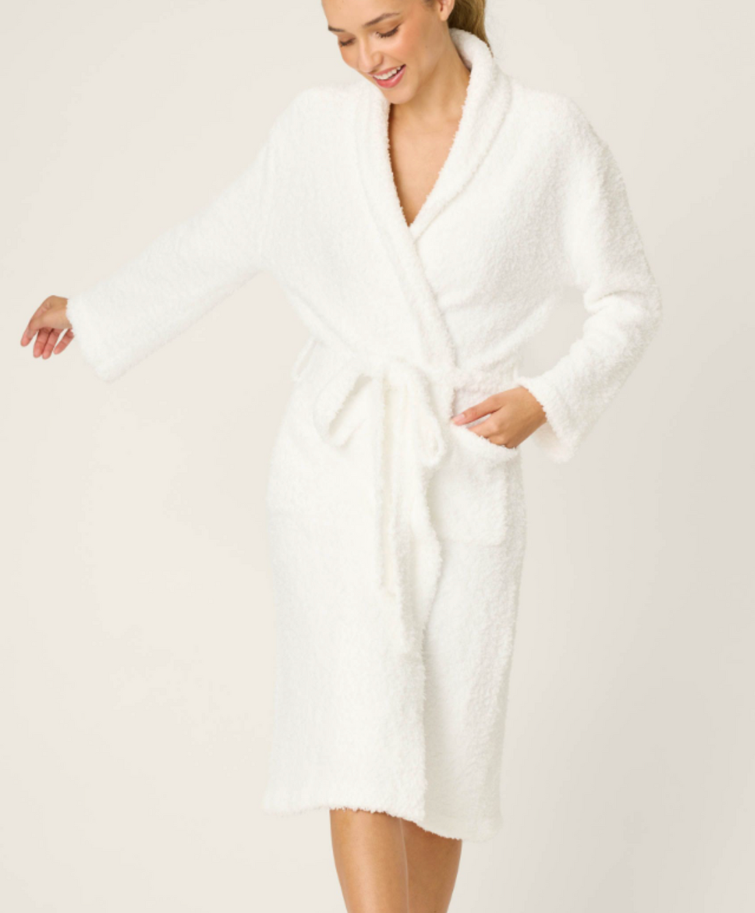 Bundle Up Boucle Robe