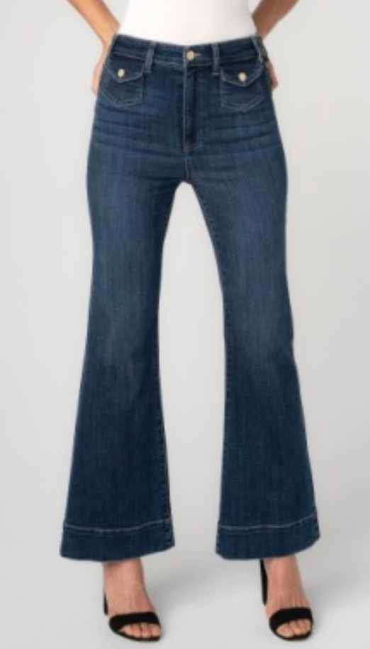 Hannah Hi Rise Flare w/mini pkts